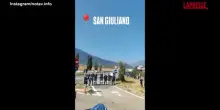 No Tav: blindato da forze dellordine il presidio di San Giuliano, le immagini del Movimento