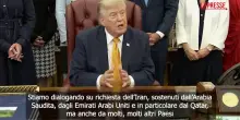Iran, Trump annuncia nuovi negoziati: "&Egrave; la loro ultima chance"