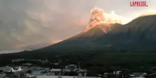 Guatemala, il vulcano Fuego erutta: evacuate centinaia di persone