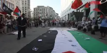 Milano, in Piazza San Babila un presidio di sostegno al popolo Palestina