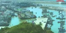 Cina, misure eccezionali in vista dellarrivo del tifone Dolphin