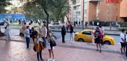 Colombia, terremoto di magnitudo 7.4:&nbsp;i cittadini di Bogot&agrave; si riversano in strada