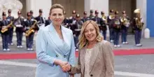 Meloni con la premier danese: &ldquo;Non accettiamo immigrazione incontrollata&rdquo;