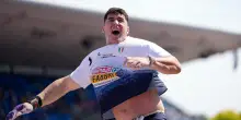 Europei atletica 2026, doppietta per l&rsquo;Italia nel peso: Leo Fabbri &egrave; oro, argento per Zane Weir