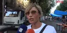 Spin Time, Anna Foglietta al presidio: "Questo luogo deve esistere, osceno chiuderlo"