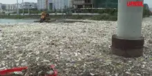 Filippine, marea di rifiuti invade Para&ntilde;aque dopo le piogge monsoniche