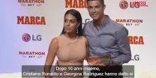 Cristiano Ronaldo e Georgina Rodriguez hanno detto s&igrave;: sposi dopo 10 anni insieme