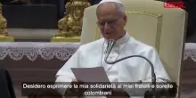 Colombia, Papa Leone XIV: "Prego per la popolazione, grazie ai soccorritori"
