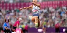 Europei atletica 2026, Dariya Derkach oro nel salto triplo