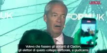 Regno Unito, Farage riconquista il seggio in Parlamento: "Vittoria convincente e schiacciante"