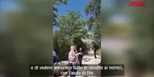 Gerusalemme, ebrei in preghiera alla moschea di Al-Aqsa