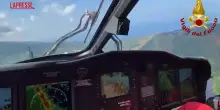 Cosenza, aereo ultraleggero disperso: le ricerche dei vigili del fuoco