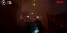 Ucraina, incendi a Kiev dopo pesante attacco russo