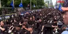Corea del Sud, a Seul la protesta dei lavoratori della Samsung