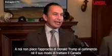 Canada, il premier del Manitoba attacca Trump: "&Egrave; una persona cattiva"