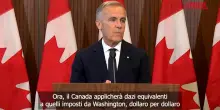 Dazi, Carney: "Il Canada applicher&agrave; tariffe equivalenti a quelle Usa, dollaro per dollaro"