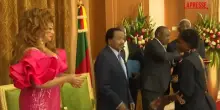 Camerun, Biya torna in pubblico per festeggiare la nazionale femminile di calcio
