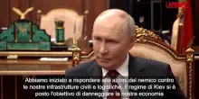 Ucraina, Putin parla alla tv di Stato: "Gli attacchi di Kiev non ribalteranno le sorti della guerra"
