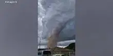 Francia: tornado vicino a Carcassonne, le immagini sono impressionanti