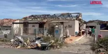 Francia, la devastazione dopo il tornado a Pomas: case e auto distrutte