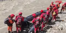Nepal, soccorritori al lavoro in Tibet: le ricerche nei corsi dacqua e nel fango