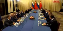 Cina-Russia, lincontro tra Xi e Putin in Kirghizistan