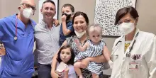 Diagnosi di Scid a 17 giorni e trapianto salvavita, la storia di Vittoria