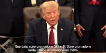 Iran, Trump: "Non useremo armi nucleari, che domanda stupida!"