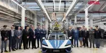 Lamborghini, la nuova Temerario della polizia presentata a Bologna