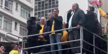 Brasile, sostenitori di Flavio Bolsonaro a San Paolo per la Festa dell&rsquo;Indipendenza
