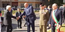 Roma, Mattarella rende omaggio a caduti Resistenza a Porta San Paolo