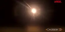 Iran, diffuso il video dei lanci di missili contro obiettivi in Giordania