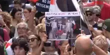 Ddl Antisemitismo, manifestazione a Montecitorio: "Ci vogliono mettere il bavaglio"