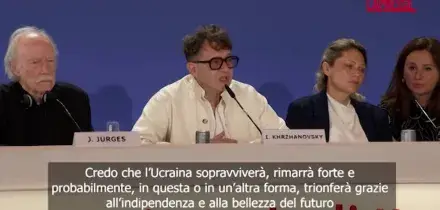Mostra del Cinema di Venezia, Khrzhanovsky: "Spero che lUcraina vinca la guerra"