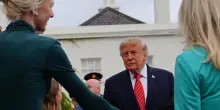 Donald Trump a Dublino con la sua fedelissima assistente Natalie Harp