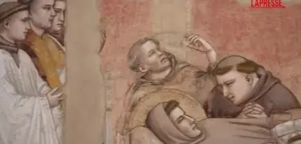 Firenze: restaurate Storie di San Francesco di Giotto in Santa Croce