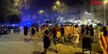 Barcellona, scontri tra separatisti catalani e polizia