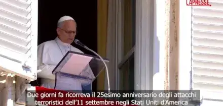 11 settembre 2001, Papa Leone XIV: "Ricordo tragico evento ci spinge a lavorare per la pace"