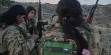 Siria: l&rsquo;addestramento delle combattenti curde delle YPJ nel nord-est del Paese