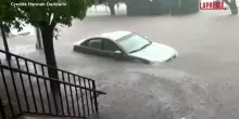 Stati Uniti, Connecticut sommerso da piogge torrenziali: le immagini impressionanti