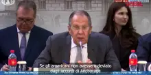Ucraina, Lavrov: "Se Europa non avesse allontano Usa da accordi Anchorage, guerra sarebbe gi&agrave; finita"