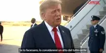 Trump minaccia l&rsquo;Ue: "Dazi molto pesanti se il Canada diventa membro associato"