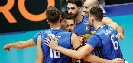 Europei pallavolo 2026, Italia-Slovenia 3-2