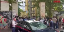 Roma: studente accoltella insegnante in scuola media, le immagini dellistituto