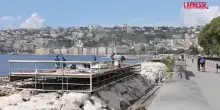 America&rsquo;s Cup a Napoli, nasce il Race Village in vista delle preregate: i lavori sul lungomare