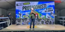 Pontida, Salvini: "Qui per Bossi, la forza della Lega non sono i singoli ma il nostro popolo"