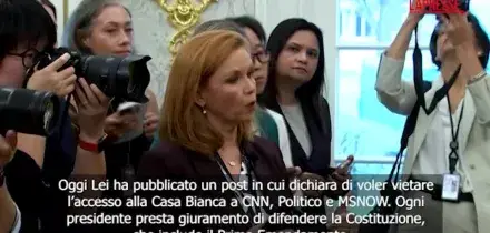Trump: "Ho bandito Cnn, Politico e MsNow da Casa Bianca perch&eacute; sono fake news"