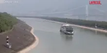 In Cina c&egrave; lascensore per navi pi&ugrave; grande del mondo