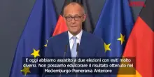 Germania, Merz: "In Meclemburgo-Pomerania &egrave; un disastro"