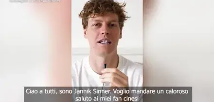 Sinner salta anche Pechino: lannuncio del campione sui social
